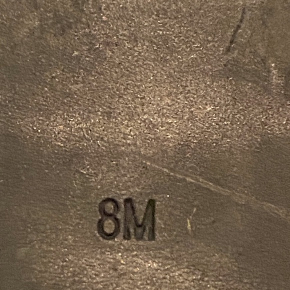 NINE WEST BLACK LEATHER ANKLE BOOTS - Picture 8 of 8